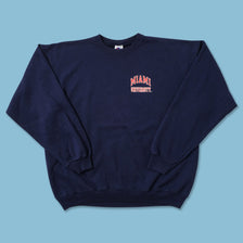 Vintage Champion Miami University Sweater Large 