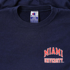 Vintage Champion Miami University Sweater Large 