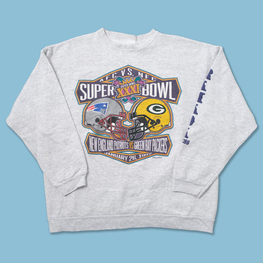 Vintage 1996 Super Bowl Sweater XLarge 