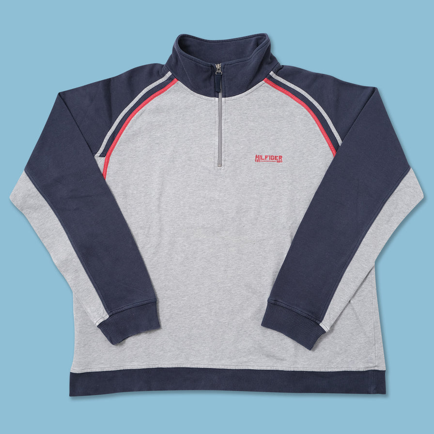 Vintage Tommy Hilfiger Q-Zip Sweater XXLarge 