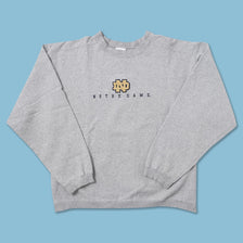 Vintage Notre Dame Sweater Large 