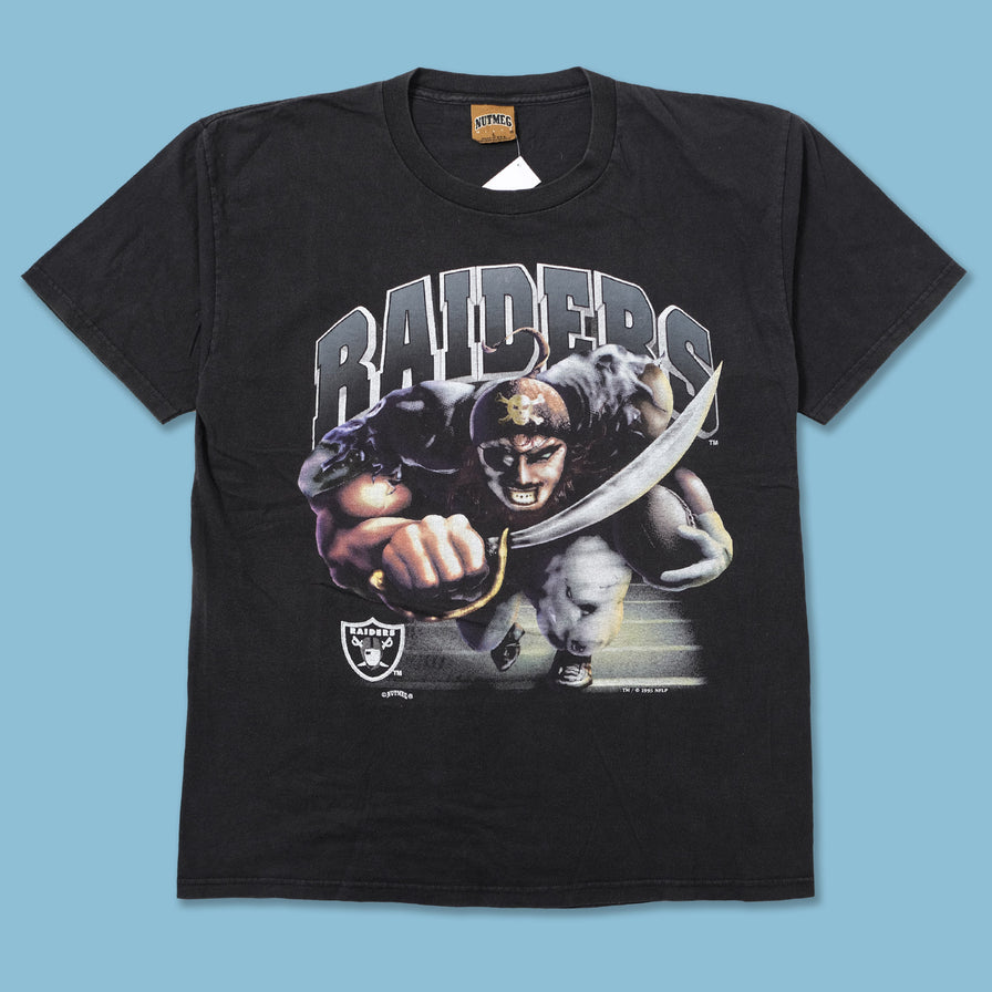 Vintage 1995 Raiders T-Shirt Large / XLarge 