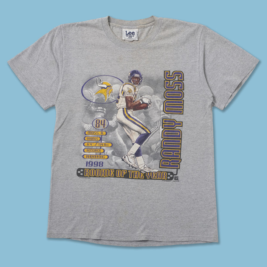Vintage 1999 Randy Moss T-Shirt Medium 