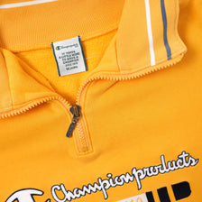 Vintage Champion Q-Zip Sweater Medium 