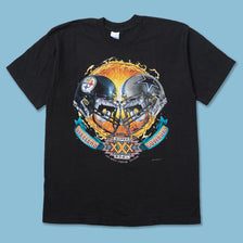 Vintage 1995 Super Bowl T-Shirt Large 