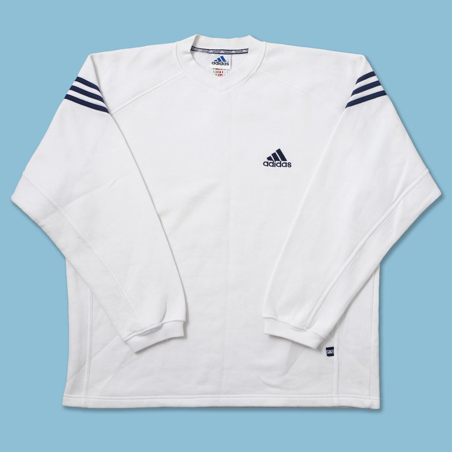 Vintage adidas V-Neck Sweater XLarge 