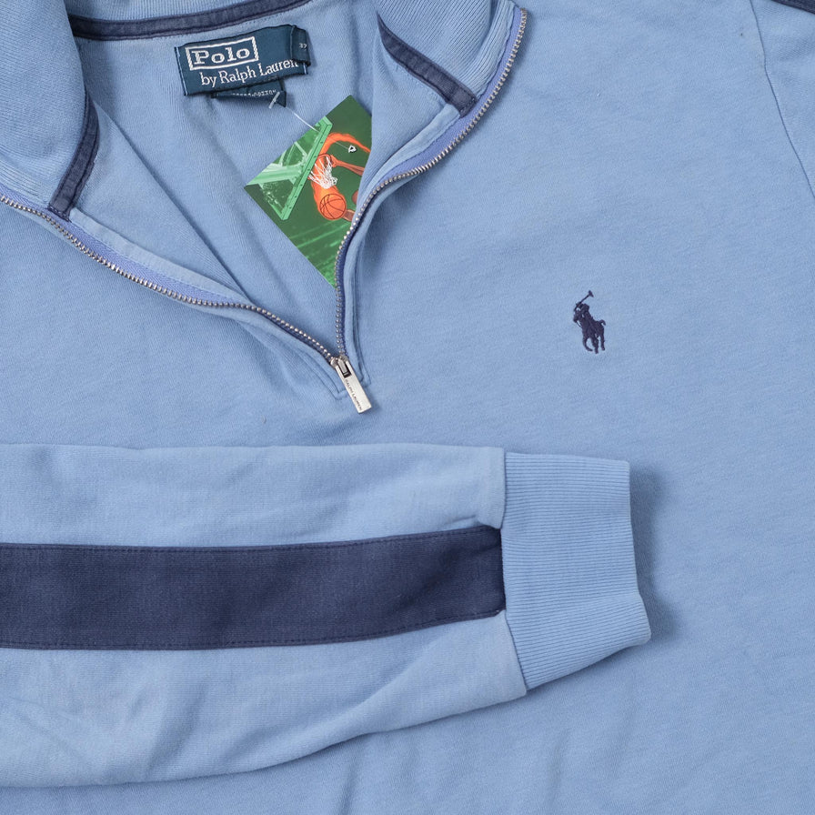 Vintage Polo Ralph Lauren Q-Zip Sweater Medium 