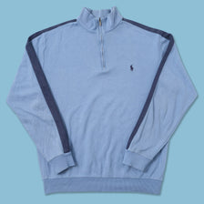Vintage Polo Ralph Lauren Q-Zip Sweater Medium 