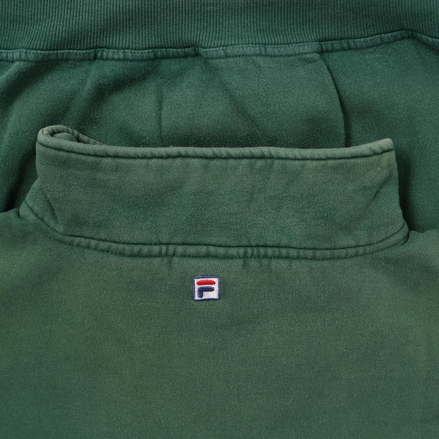 Vintage Fila Q-Zip Sweater Medium 