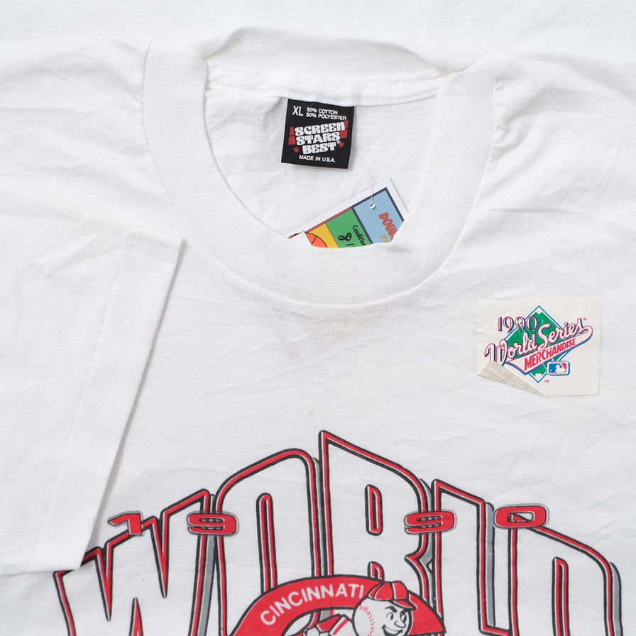Vintage 1990 Cincinnati Reds T-Shirt XLarge 