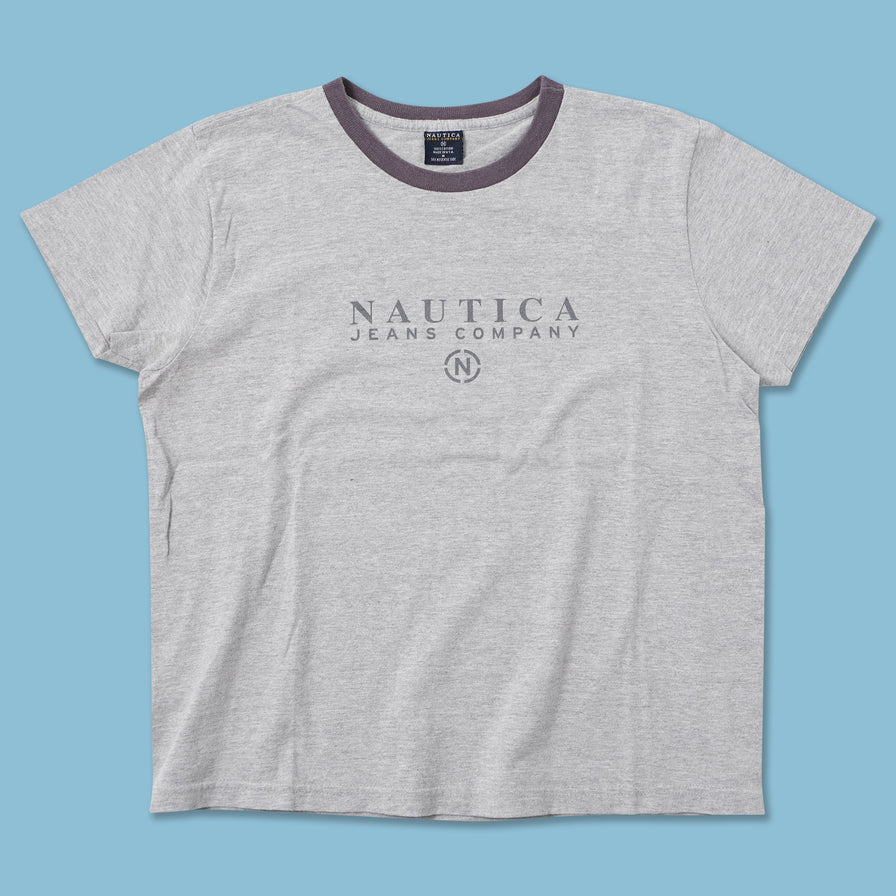 Vintage Nautica Women's T-Shirt Medium 