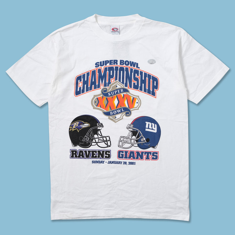 Vintage 2001 Super Bowl T-Shirt Large 