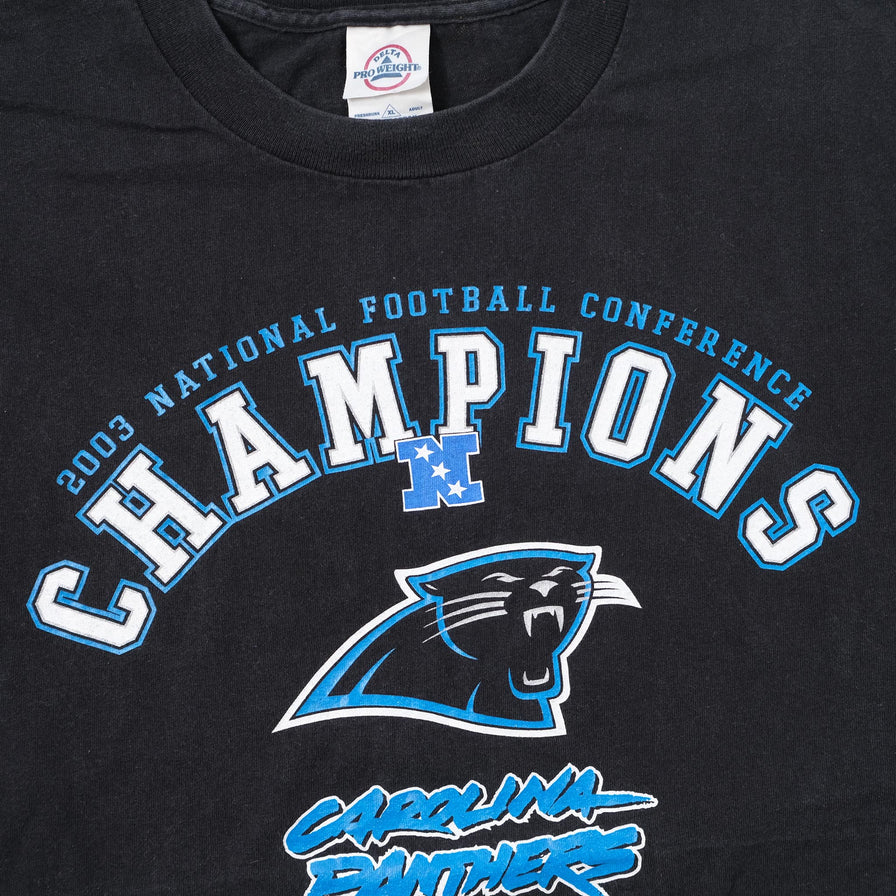 Vintage 2003 Carolina Panthers T-Shirt XLarge 