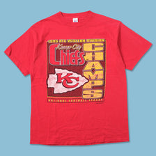 Vintage 1995 Kansas City Chiefs T-Shirt XLarge 