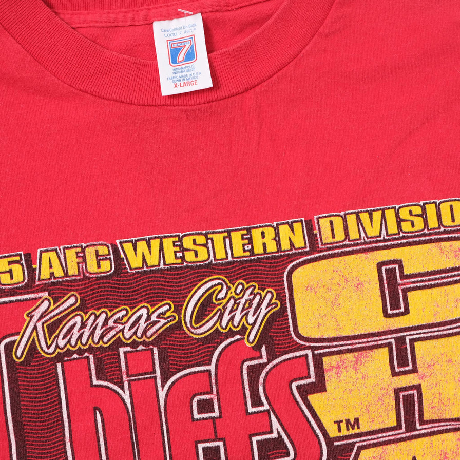 Vintage 1995 Kansas City Chiefs T-Shirt XLarge 