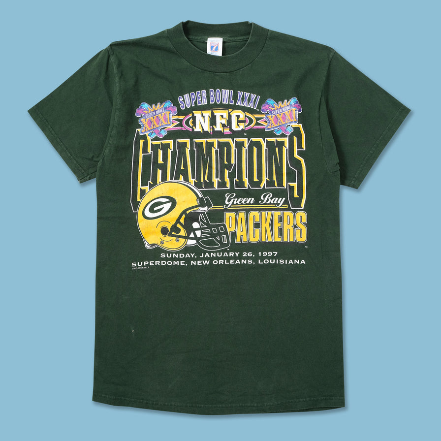 Vintage 1997 Greenbay Packers T-Shirt Medium 