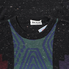 Vintage Hugo Boss Knit Sweater XLarge 