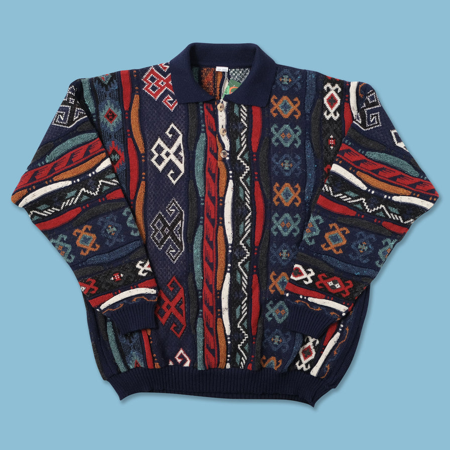 Vintage Coogi Style Sweater Large 