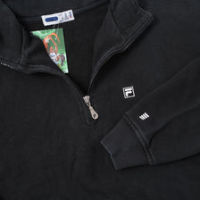 Vintage Fila Q-Zip Sweater XLarge 