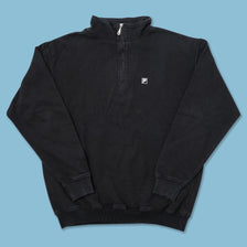Vintage Fila Q-Zip Sweater XLarge 