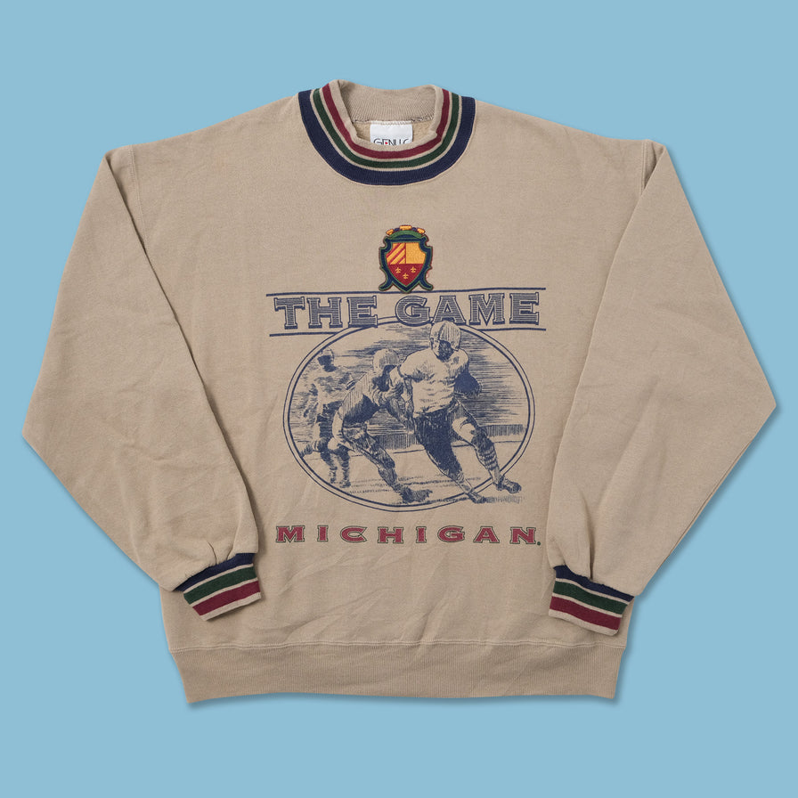 Vintage Michigan Football Sweater Large 