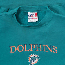 Vintage Miami Dolphins Sweater Large 