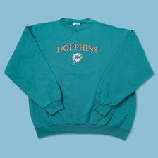 Vintage Miami Dolphins Sweater Large 