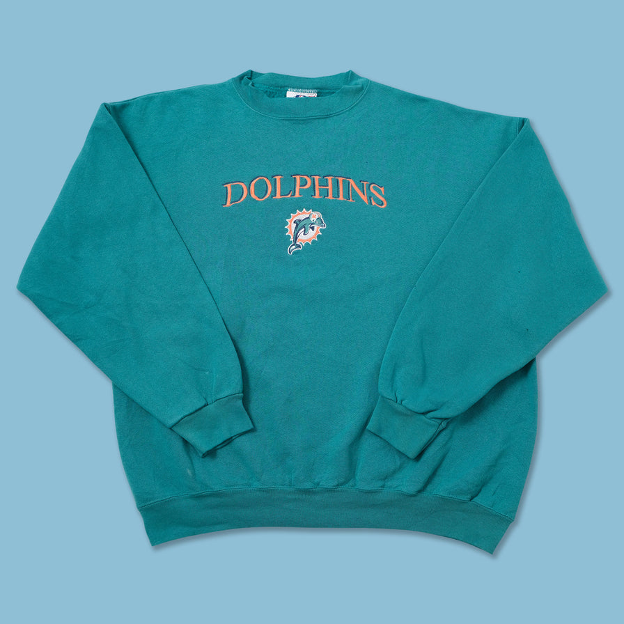 Vintage Miami Dolphins Sweater Large 