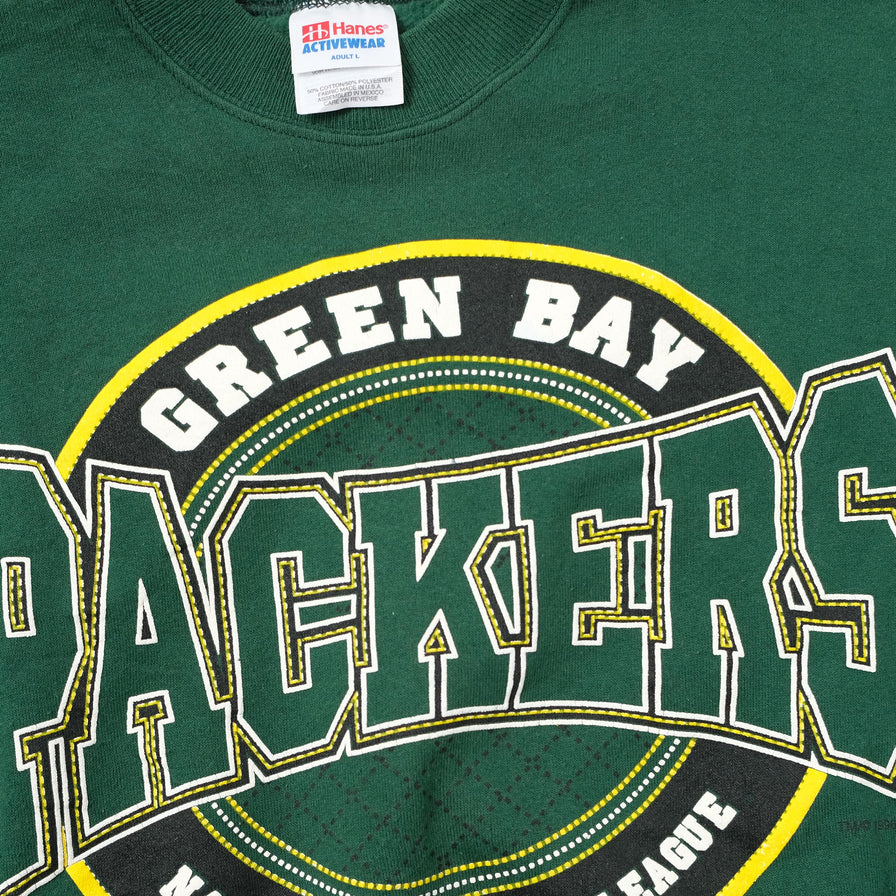 Vintage Green Bay Packers Sweater Medium 