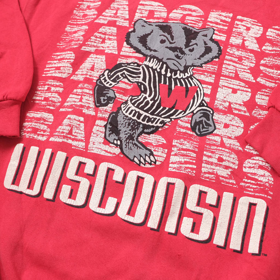 Vintage Wisconsin Badgers Sweater Large 