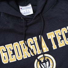 Vintage Champion Georgia Tech Hoody Small 