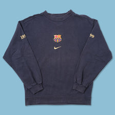 Vintage Nike FC Barcelona Sweater XSmall 