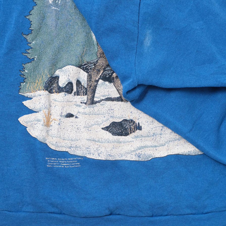 Vintage Deer Sweater Medium 