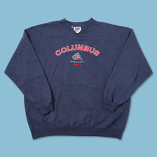 Vintage Columbus Blue Jackets Sweater XXL 