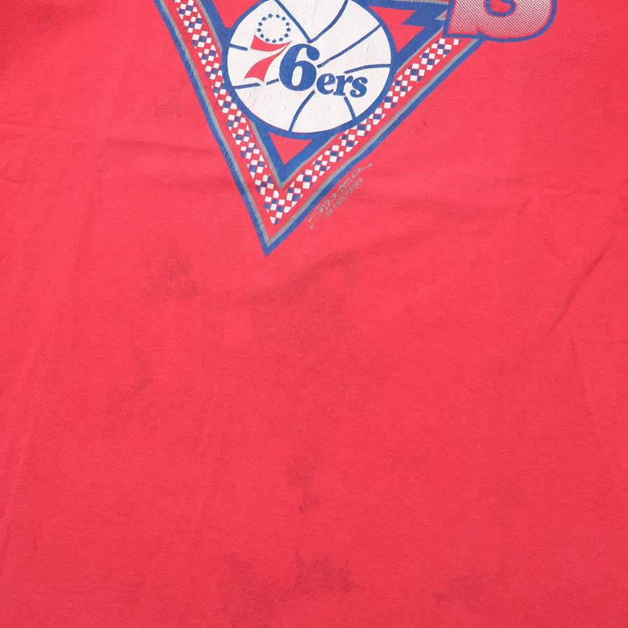 Vintage Starter Philadelphia 76ers T-Shirt Large 