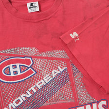 Vintage Starter Montreal Canadiens T-Shirt XLarge 