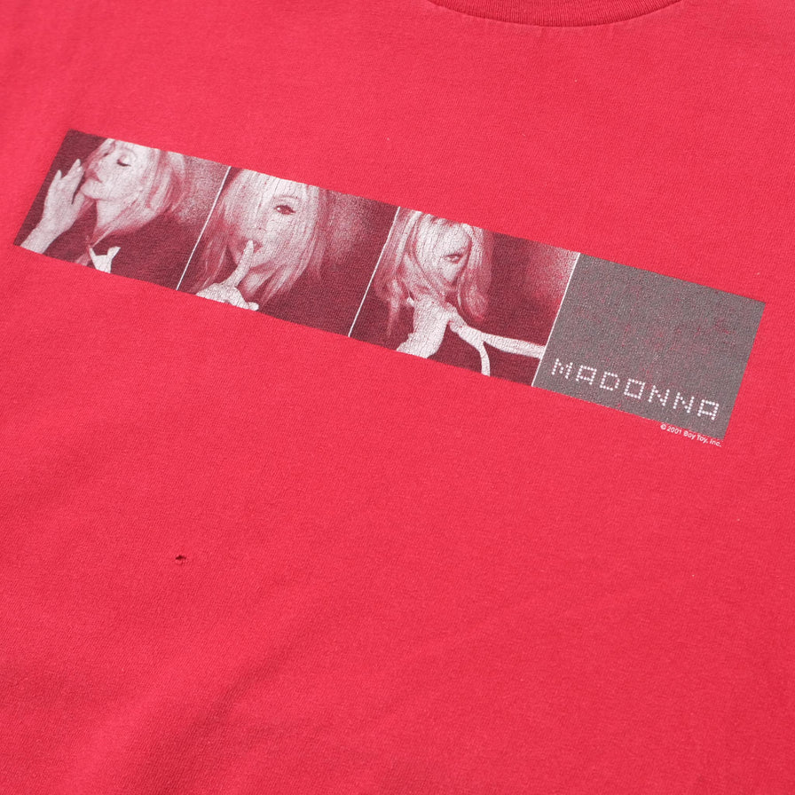 Vintage 2001 Madonna T-Shirt Medium 