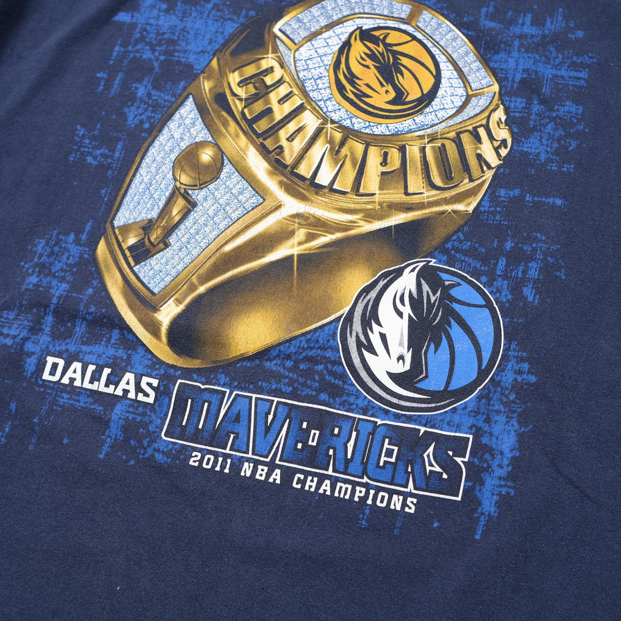 2011 Dallas Mavericks T-Shirt XLarge 