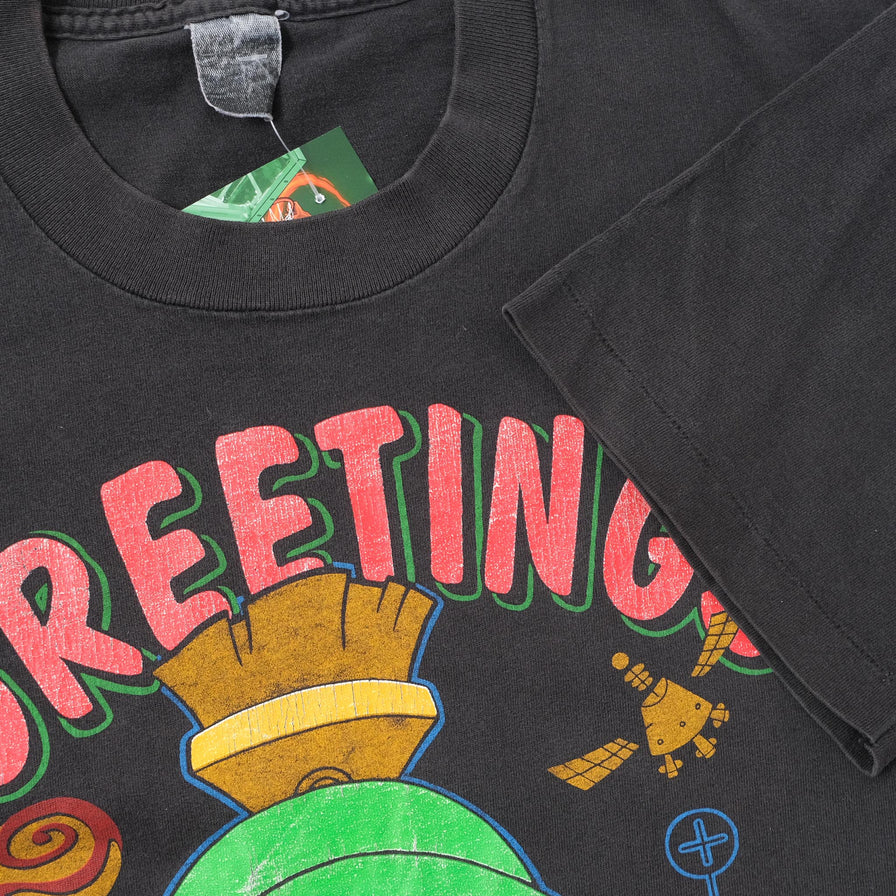 Vintage 1993 Marvin The Martian T-Shirt Medium 