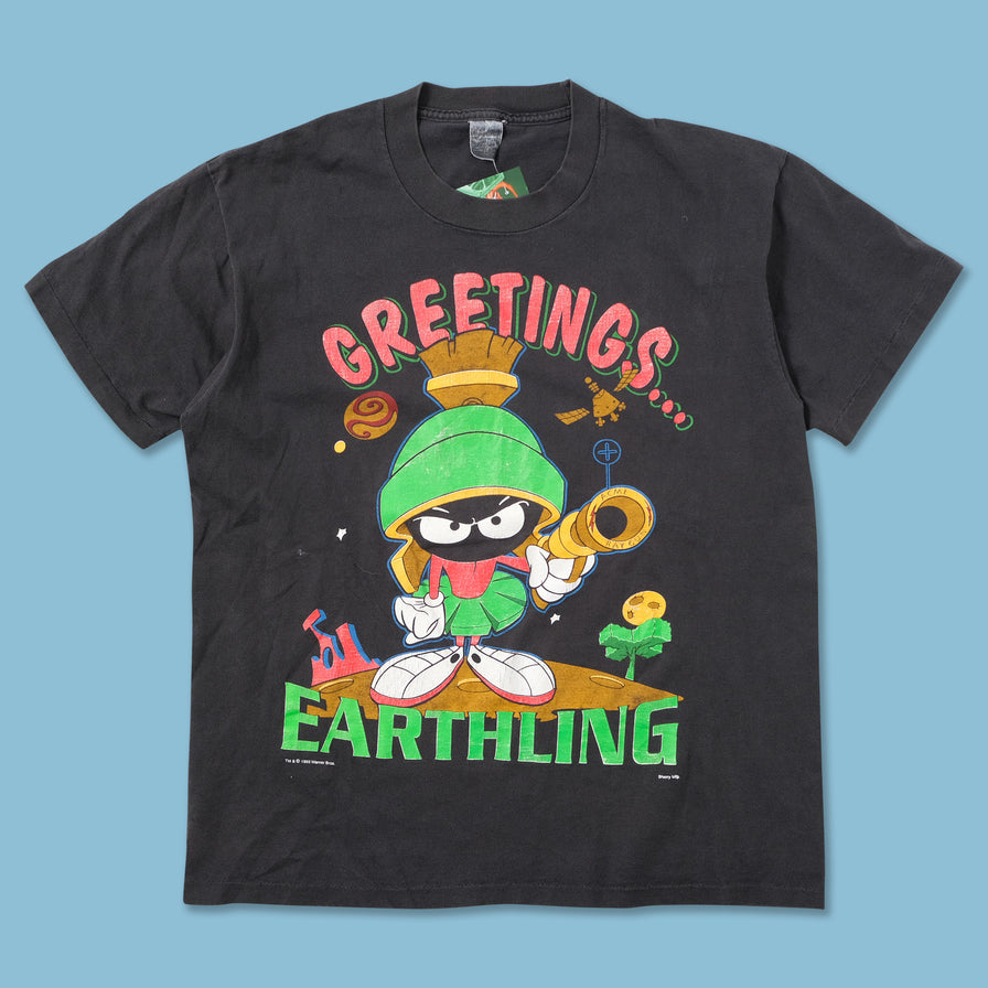 Vintage 1993 Marvin The Martian T-Shirt Medium 