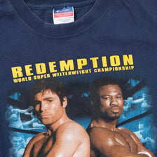 Vintage 2003 De La Hoya vs. Mosley T-Shirt Medium 