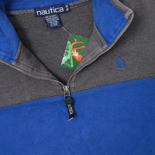 Vintage Nautica Q-Zip Sweater Medium 