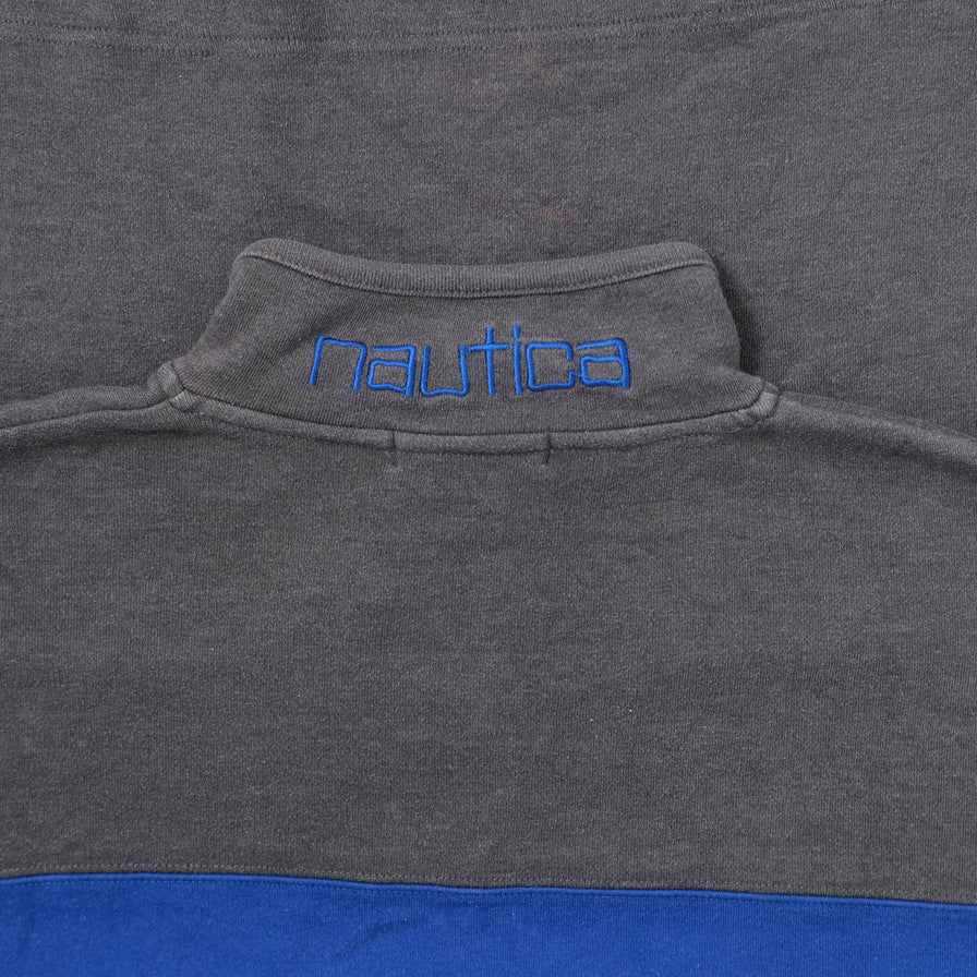 Vintage Nautica Q-Zip Sweater Medium 