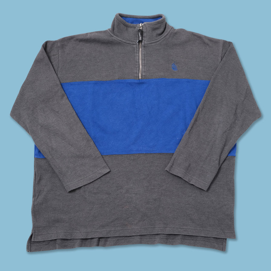 Vintage Nautica Q-Zip Sweater Medium 