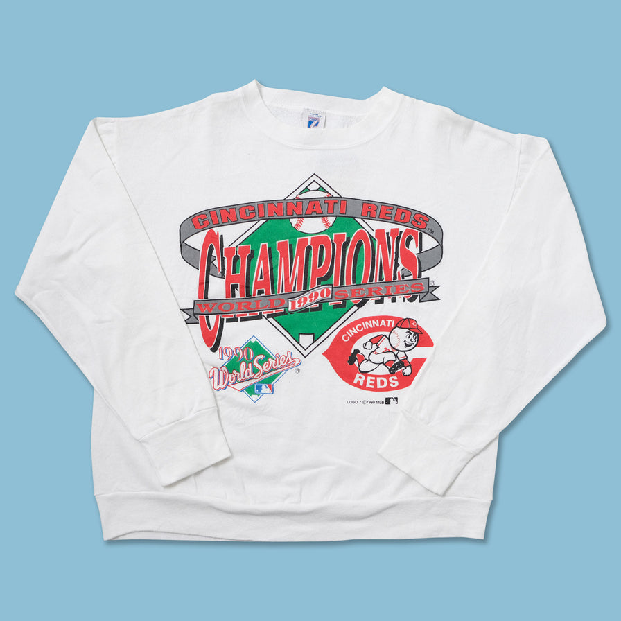 Vintage 1990 Cincinnati Reds Sweater Medium 