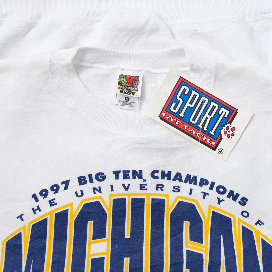 Vintage DS 1998 Michigan Wolverines Sweater XLarge 