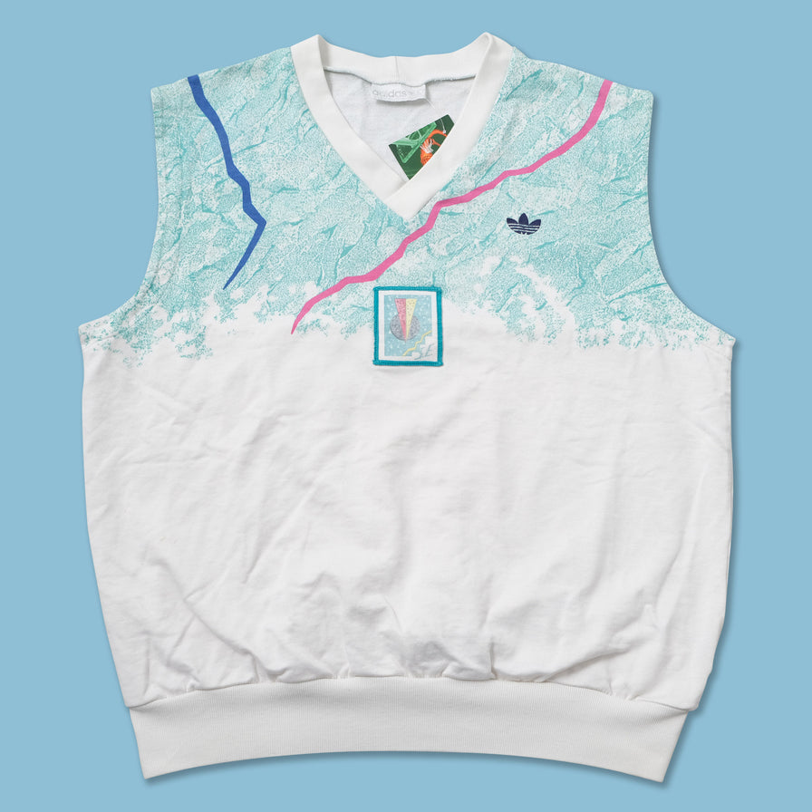 Vintage adidas Sweater Vest Medium 