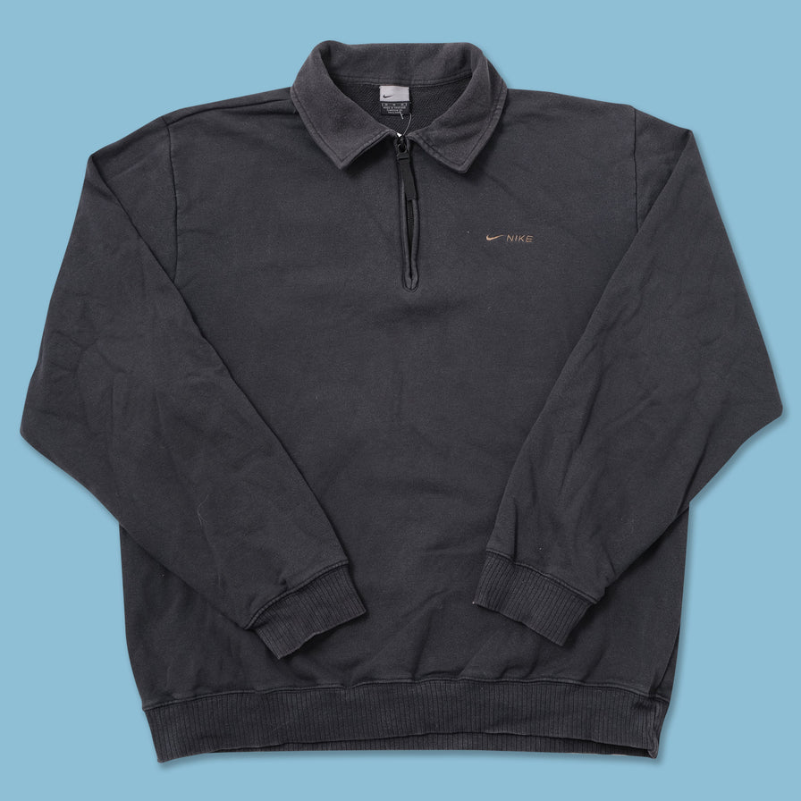 Vintage Nike Q-Zip Sweater Medium 