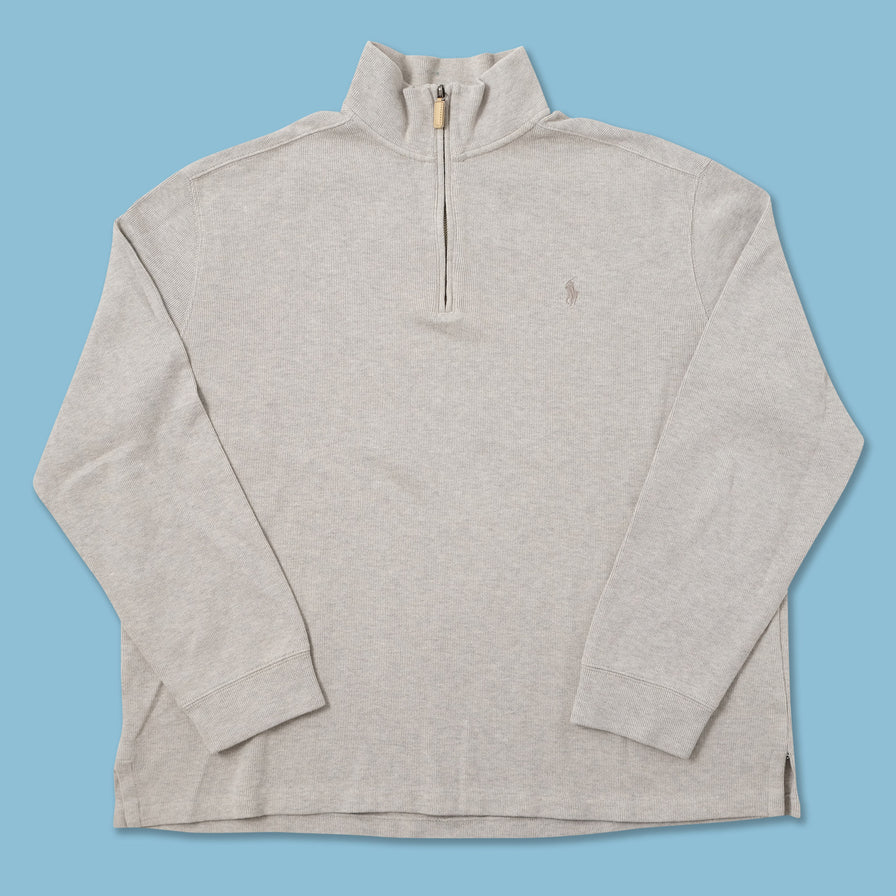 Vintage Polo Ralph Lauren Q-Zip Sweater XLarge 