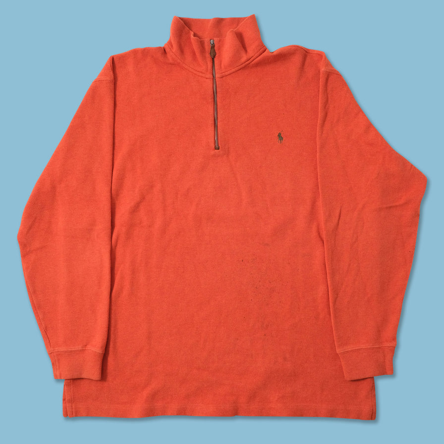 Vintage Polo Ralph Lauren Q-Zip Sweater XXLarge 